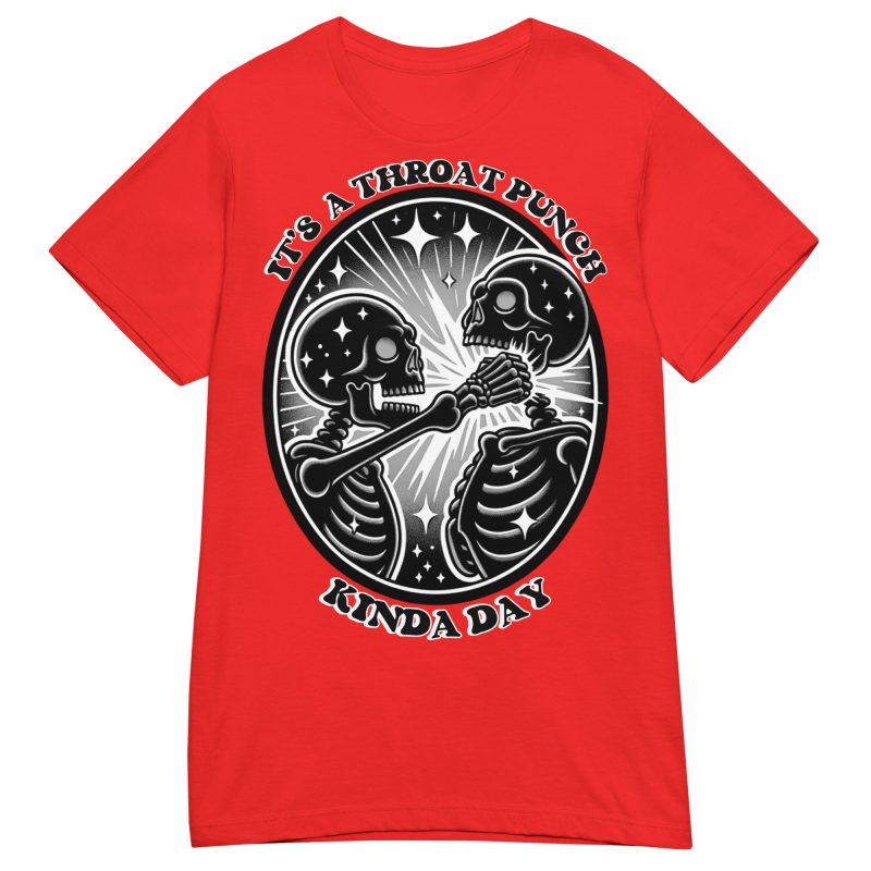 SKULLS - Throat Punch Dam T-shirt - Bild 4