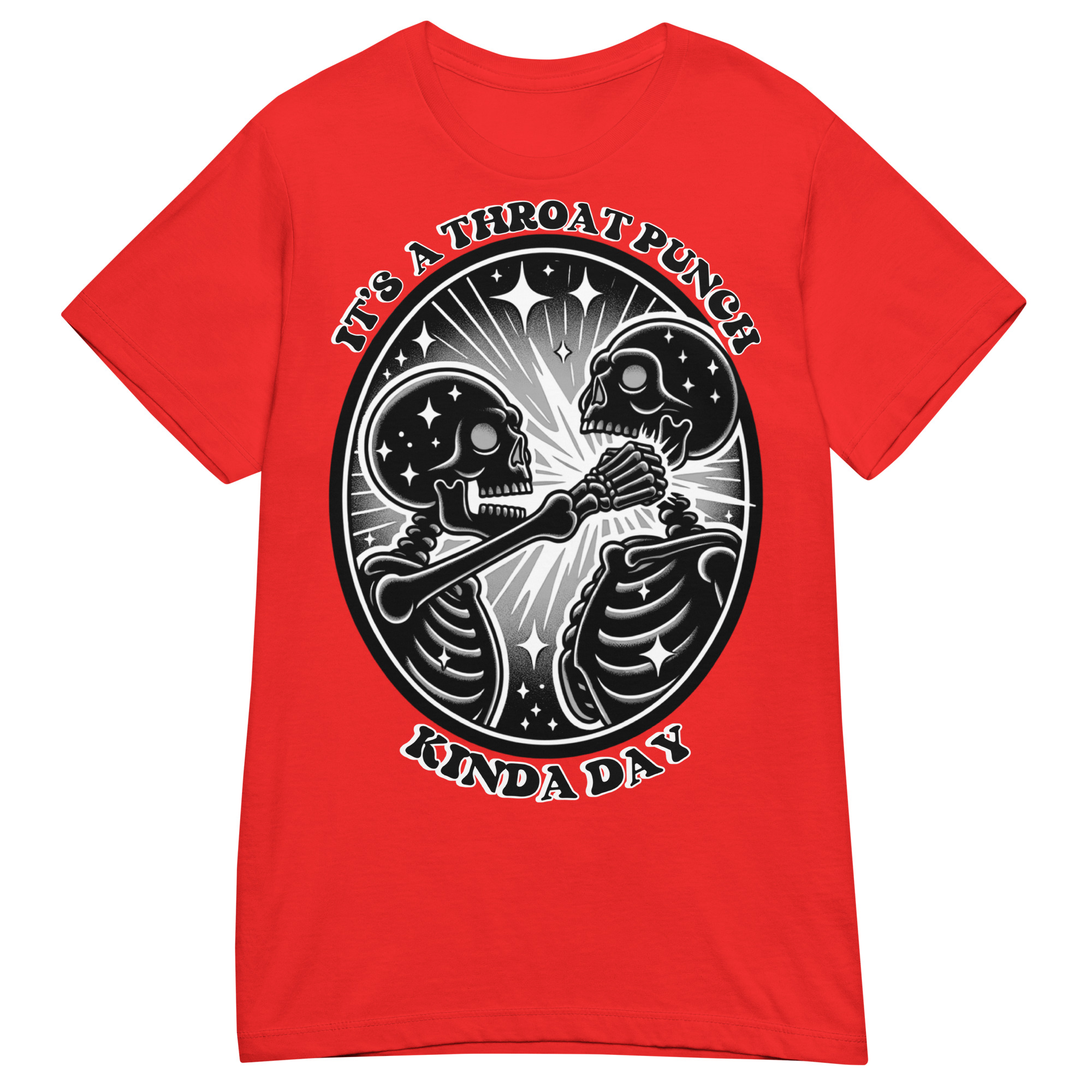 SKULLS - Throat Punch Dam T-shirt - Bild 4