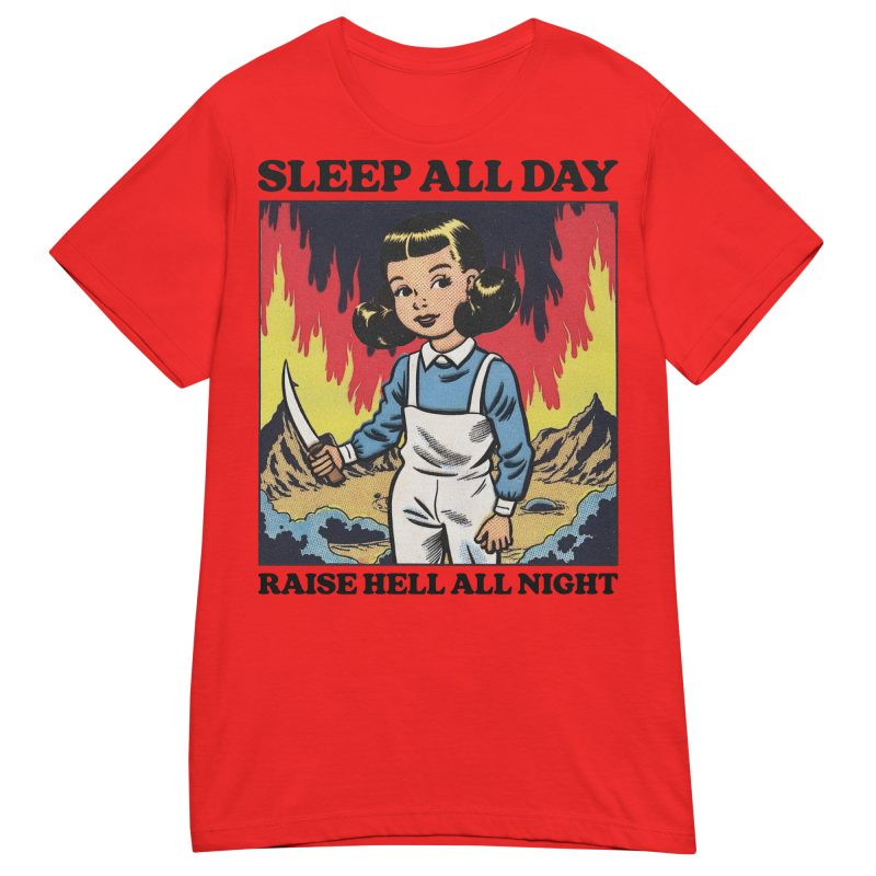 RETRO - Raise Hell Dam T-shirt - Bild 3