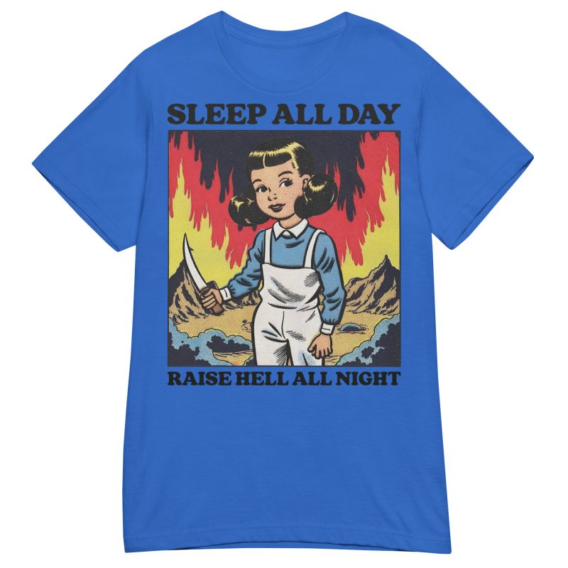 RETRO - Raise Hell Dam T-shirt - Bild 4