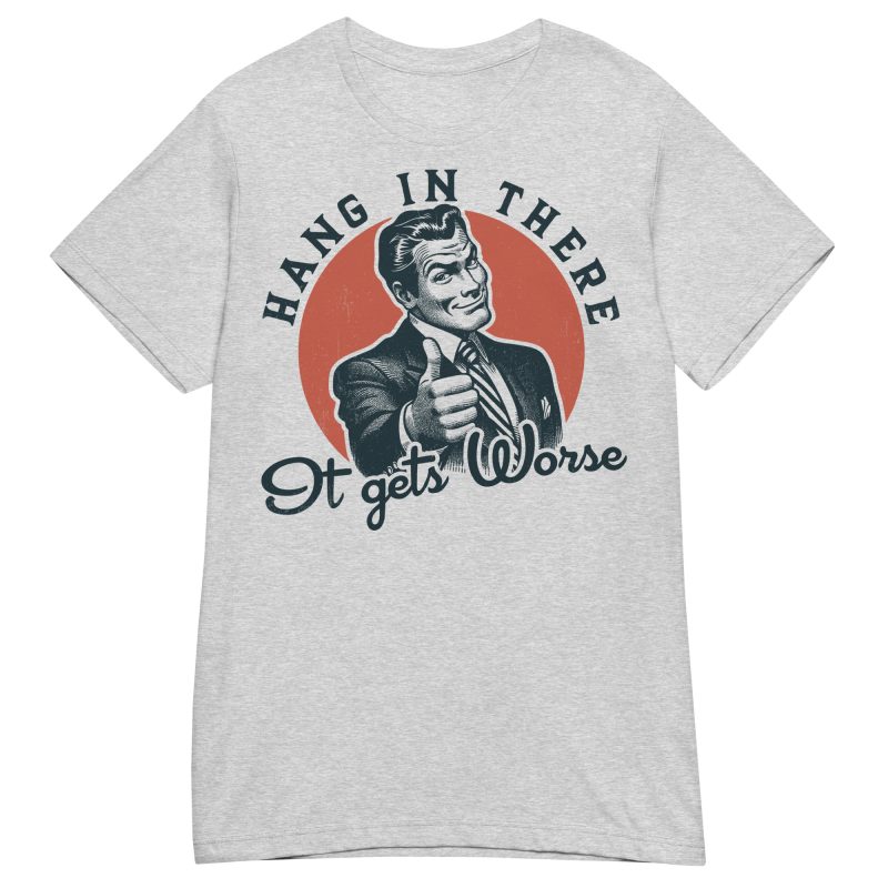 RETRO - Hang In There Dam T-shirt - Bild 6
