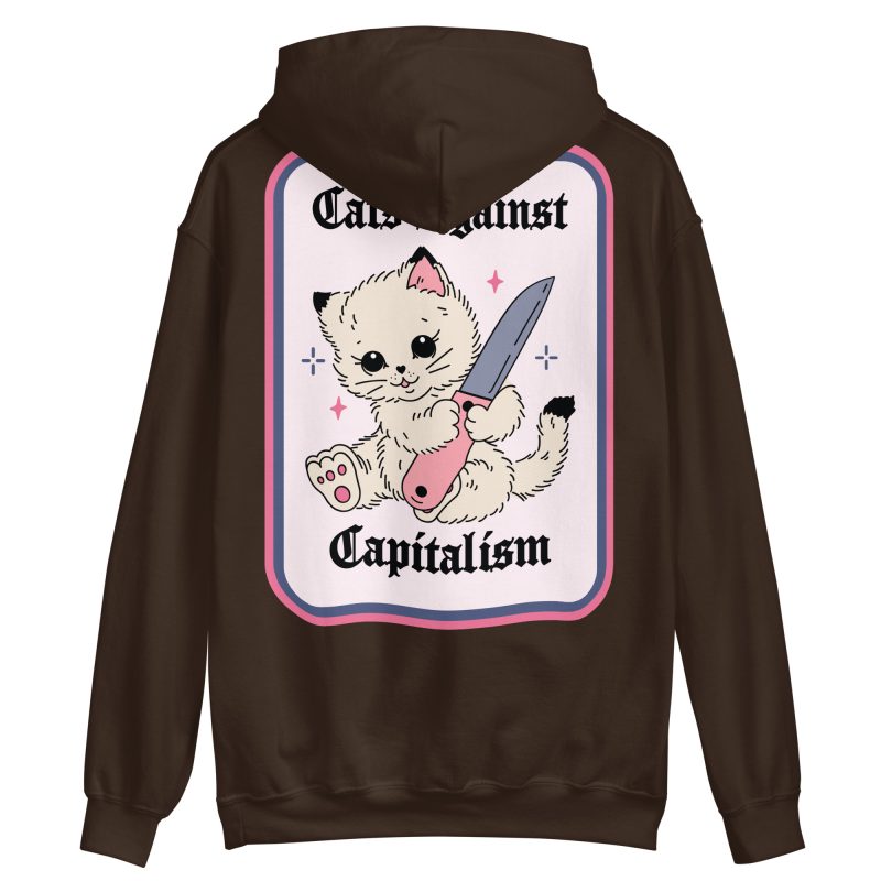 CATS - Cats Against Capitalism Hoodie - Bild 3