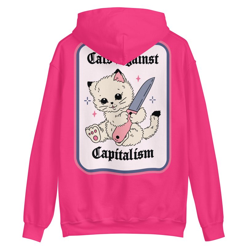 CATS - Cats Against Capitalism Hoodie - Bild 8
