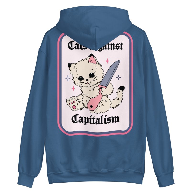 CATS - Cats Against Capitalism Hoodie - Bild 7
