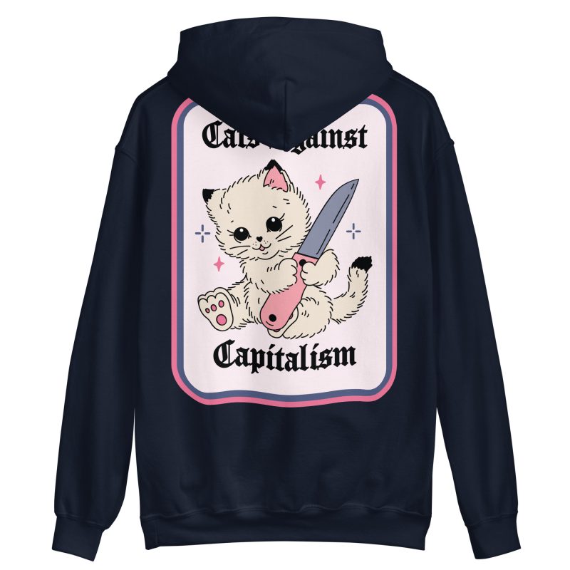 CATS - Cats Against Capitalism Hoodie - Bild 2