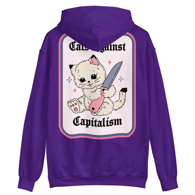CATS - Cats Against Capitalism Hoodie - Bild 4