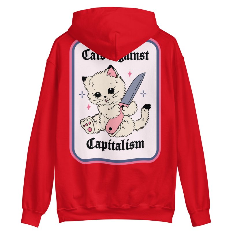 CATS - Cats Against Capitalism Hoodie - Bild 5