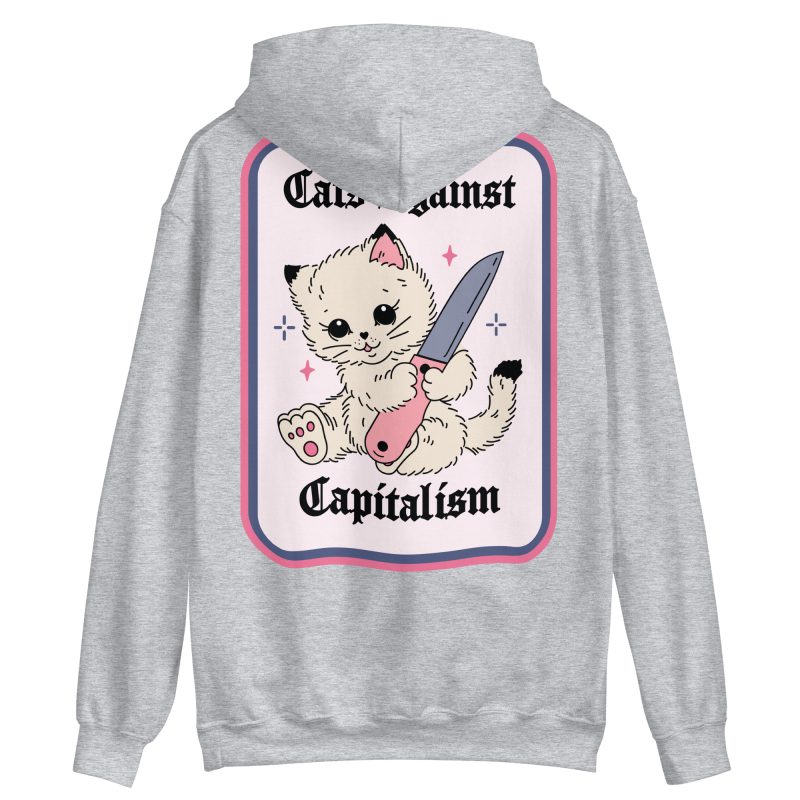 CATS - Cats Against Capitalism Hoodie - Bild 9