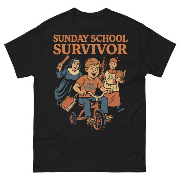 RETRO - Sunday School Survivor T-shirt