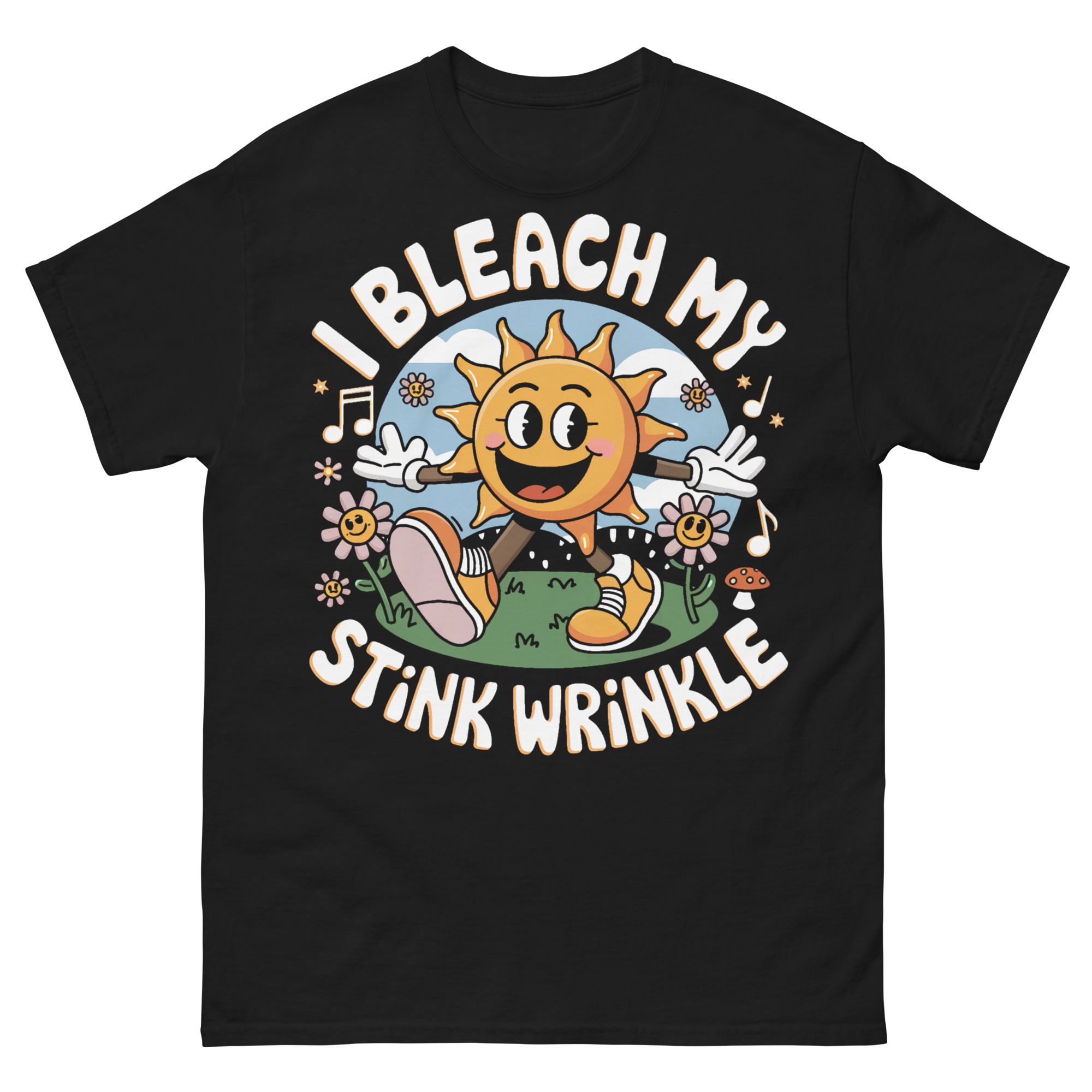 FUNNY - Stink Wrinkle T-shirt