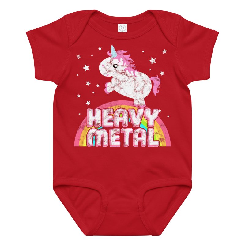UNICORNS - Heavy Metal Retro Body - Bild 2