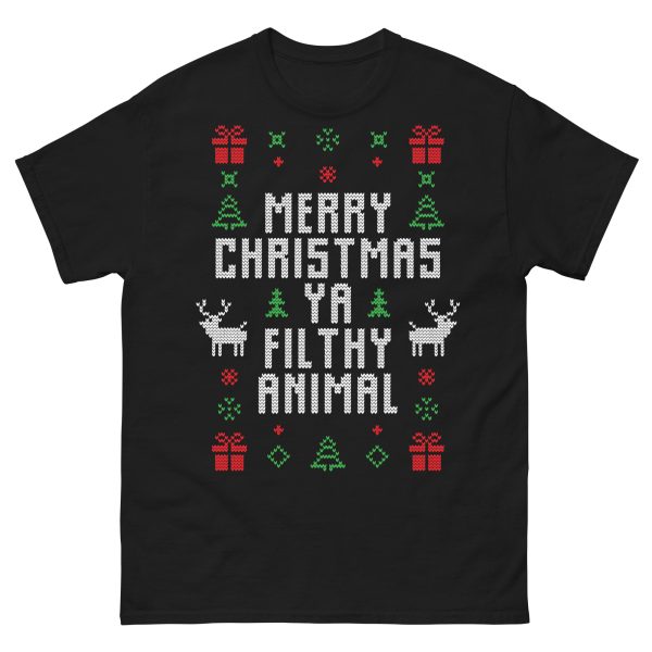 XMAS - Ya Filthy Animal T-shirt