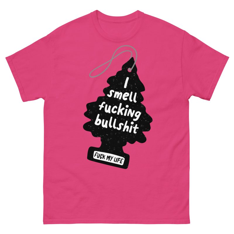 FUNNY - I Smell Fucking Bullshit T-shirt - Bild 3