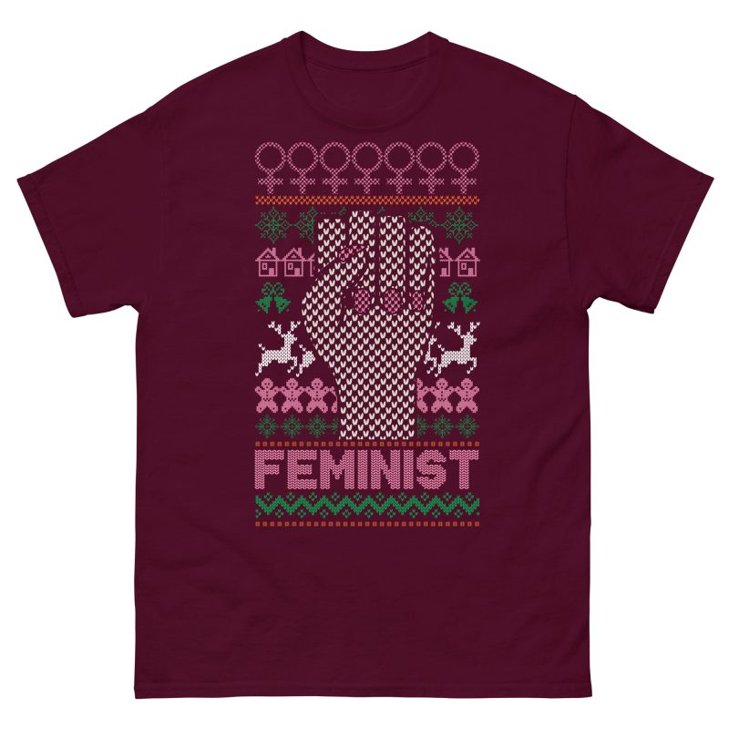 XMAS - Feminist Fist T-shirt - Bild 2