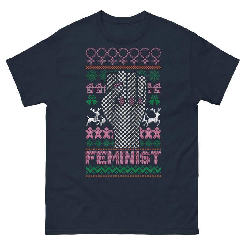 XMAS - Feminist Fist T-shirt - Bild 3