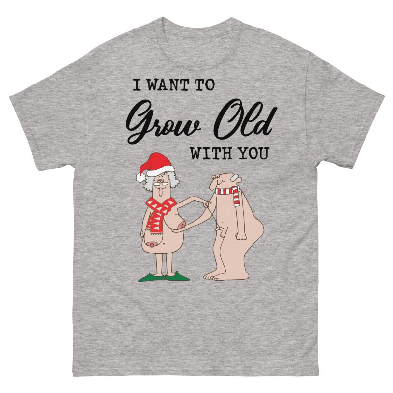 XMAS - Grow Old Christmas T-shirt - Bild 2